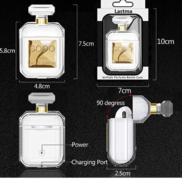 AirPods Case & Fur Ball Keychain - Picture 3 of 3